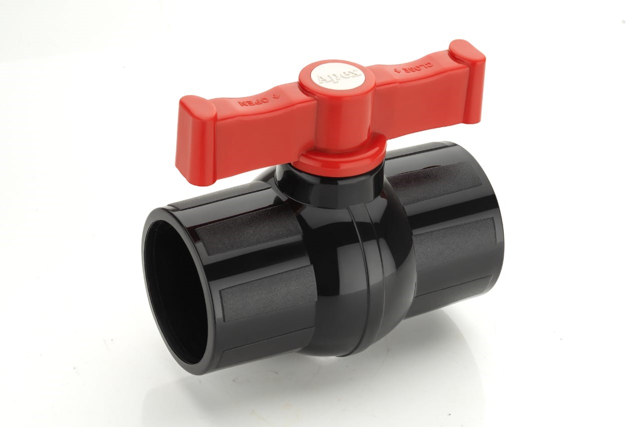 Black PVC Ball Valve